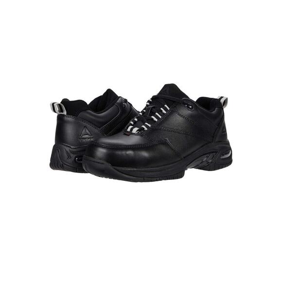 Sneakers Shoes Reebok Work Tyak Composite Toe Black RB4177 Men Sz 5 - Wo 7 RB417